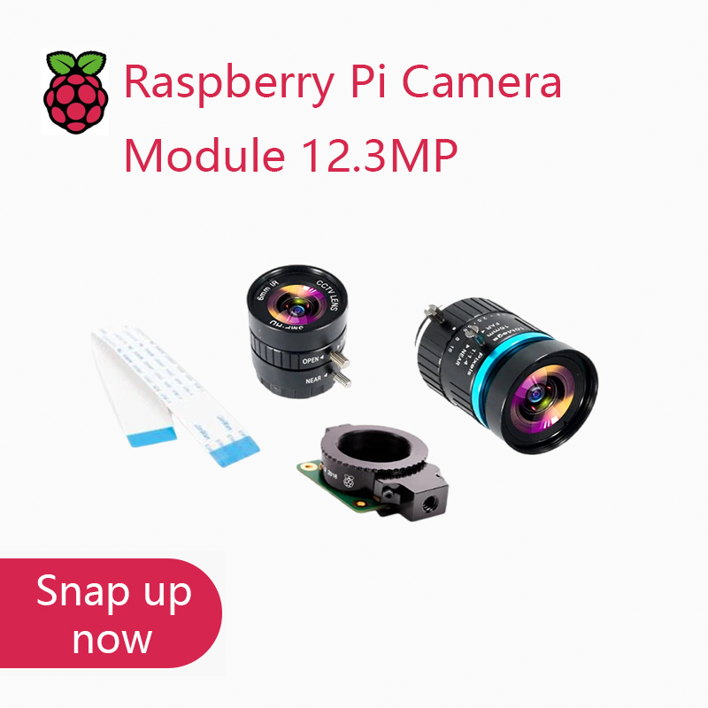 Raspberry Pi Global Shutter Camera Imx296 - Raspberry Pi 高品質 HQ カメラモジュール 12.3MP