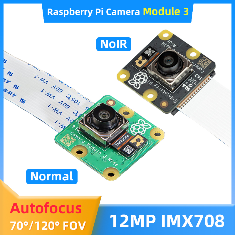Piカメラモジュール,公式,3 12mp,imx708センサ - Raspberry Pi Global Shutter Camera Imx296 のレビューと価格
