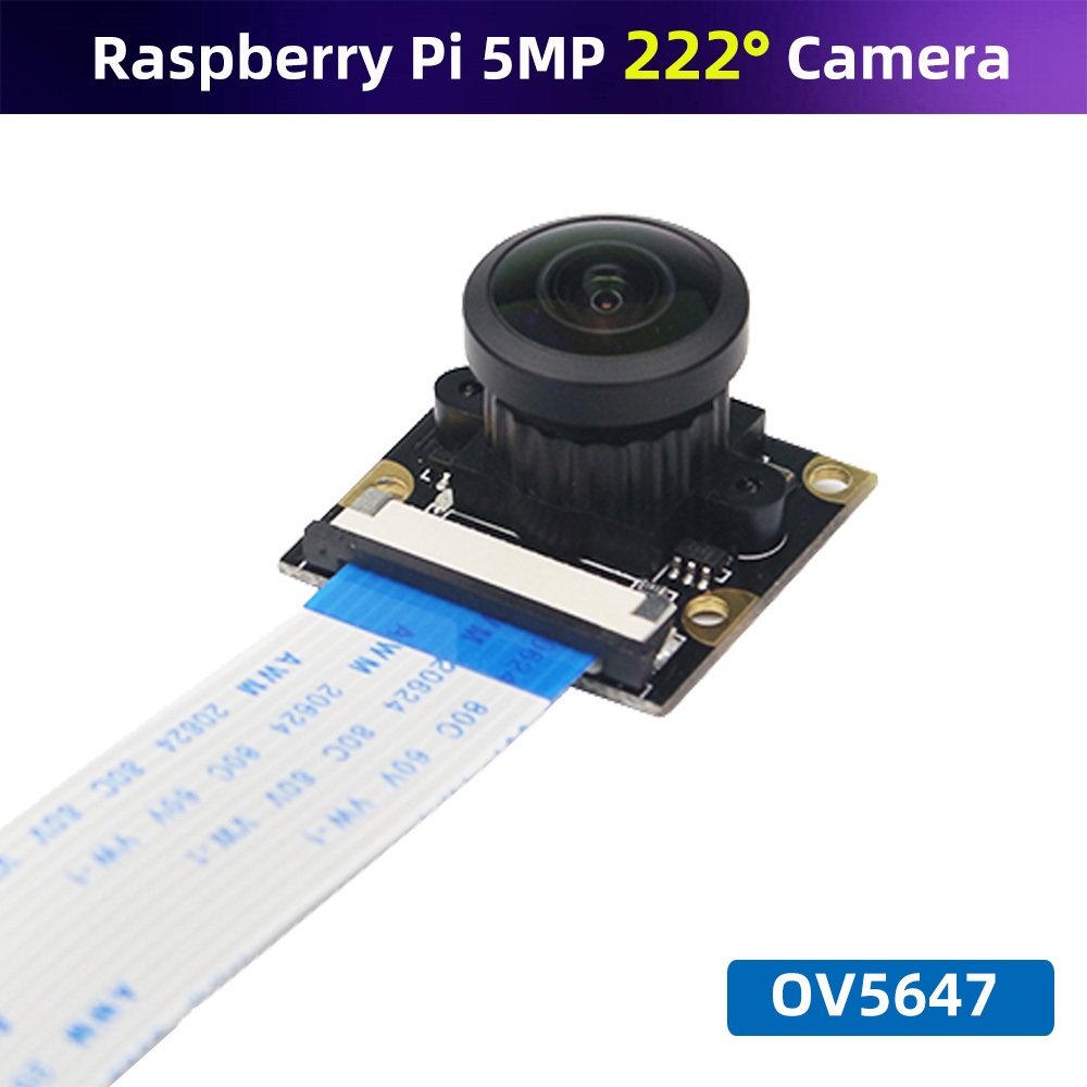 ラズベリーパイ222度の魚眼カメラモジュール焦点調節可能なレ - Raspberry Pi Hq Camera Microscope Lens のレビューと価格