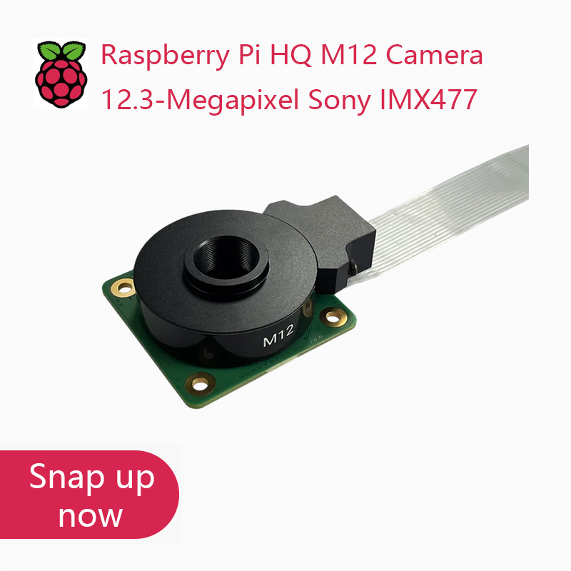 新型オリジナルRaspberry Pi高品質HQ M12カメ - Raspberry Pi Global Shutter Camera Imx296 のレビューと価格